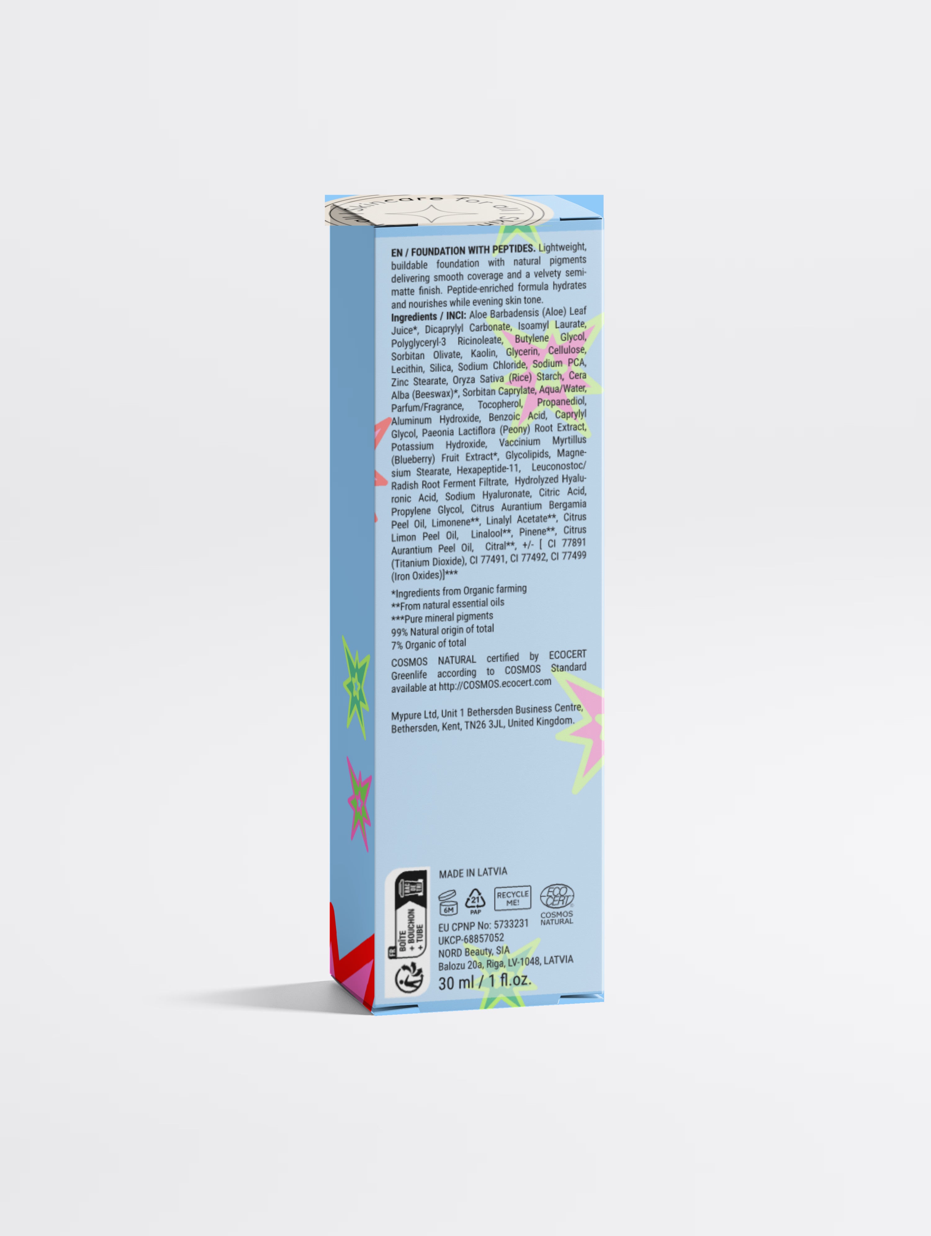 Foundation with Peptides, 15 Light Cool